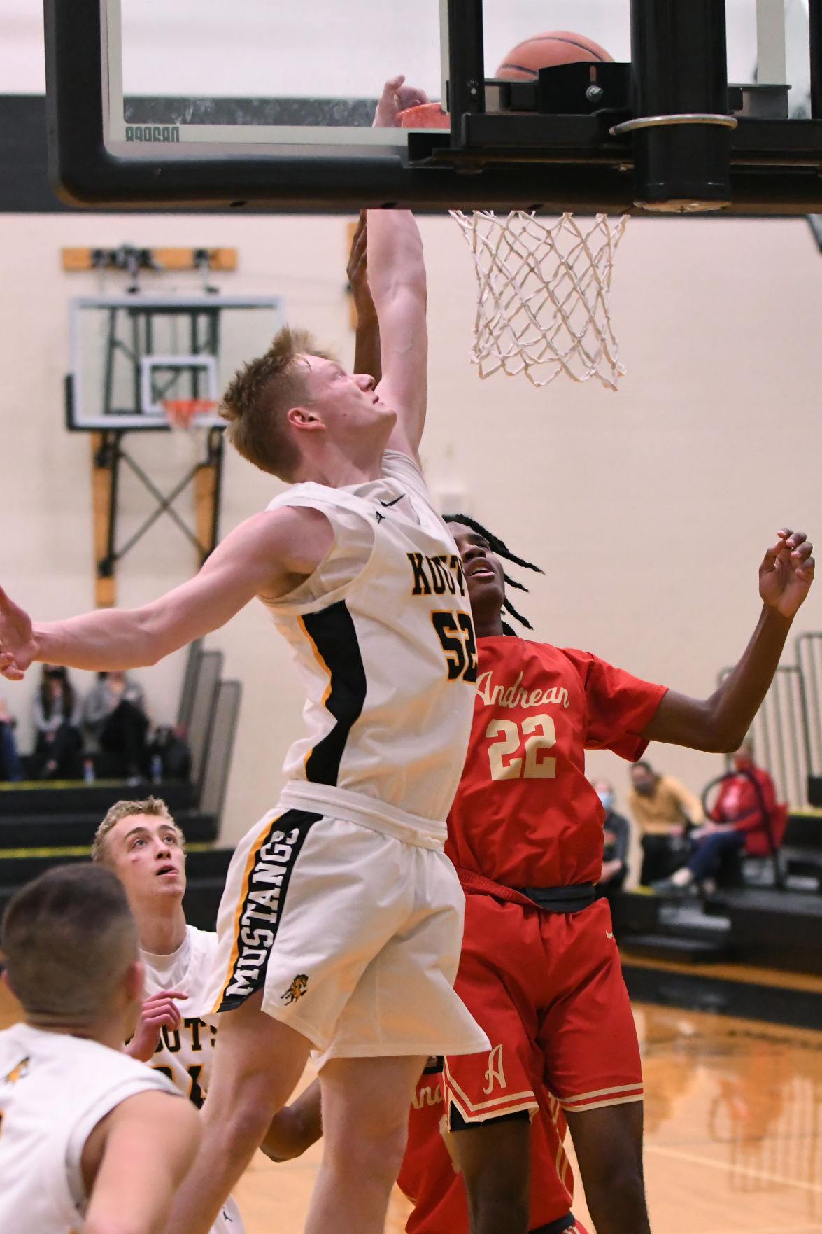 Andrean at Kouts boys basketball